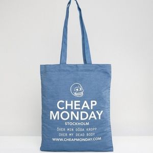 ❤SALE❤ Cheap Monday Denim Tote Bag